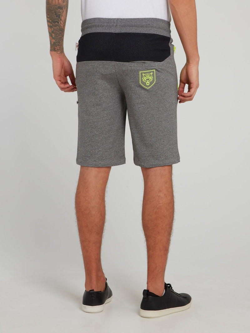 Murray Neon Panel Jogging Shorts