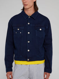 Navy Denim Jacket