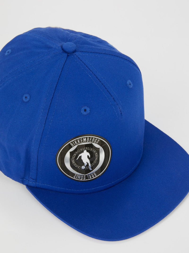 Blue Sport Logo Patch Cap