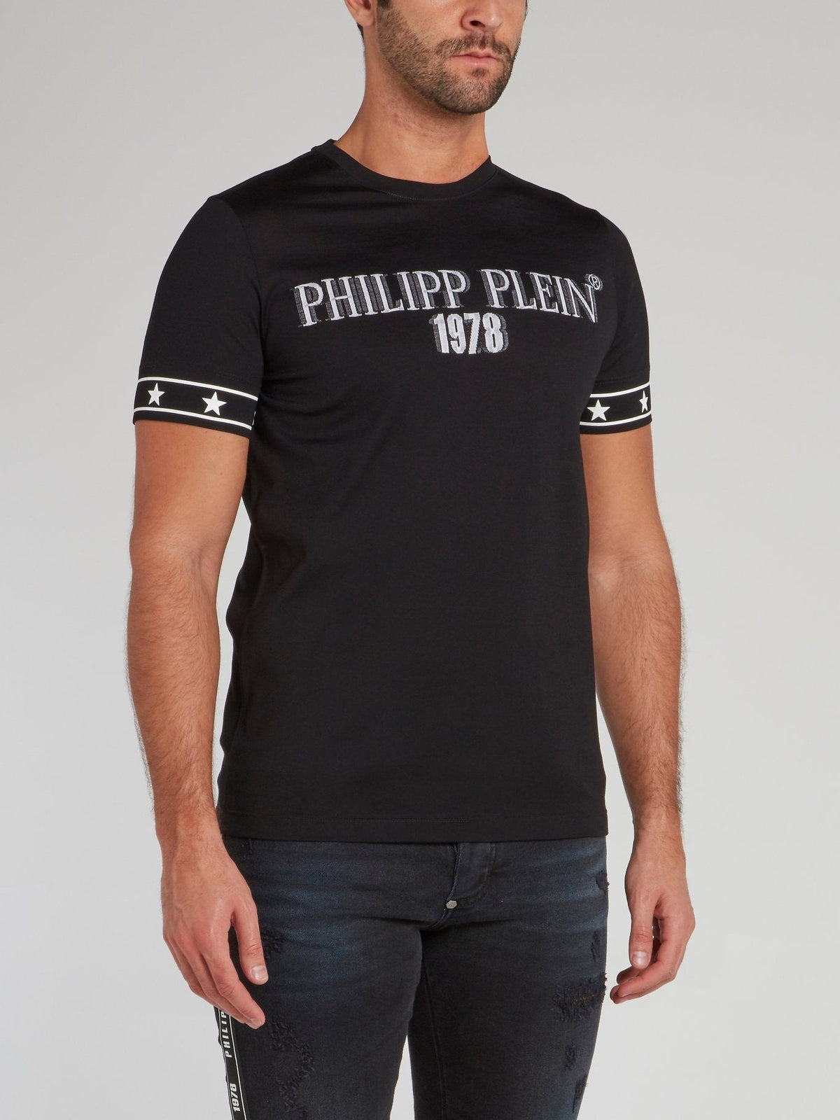 PP1978 Black Star Sleeve T-Shirt