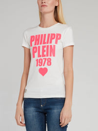 PP1978 White Logo T-Shirt