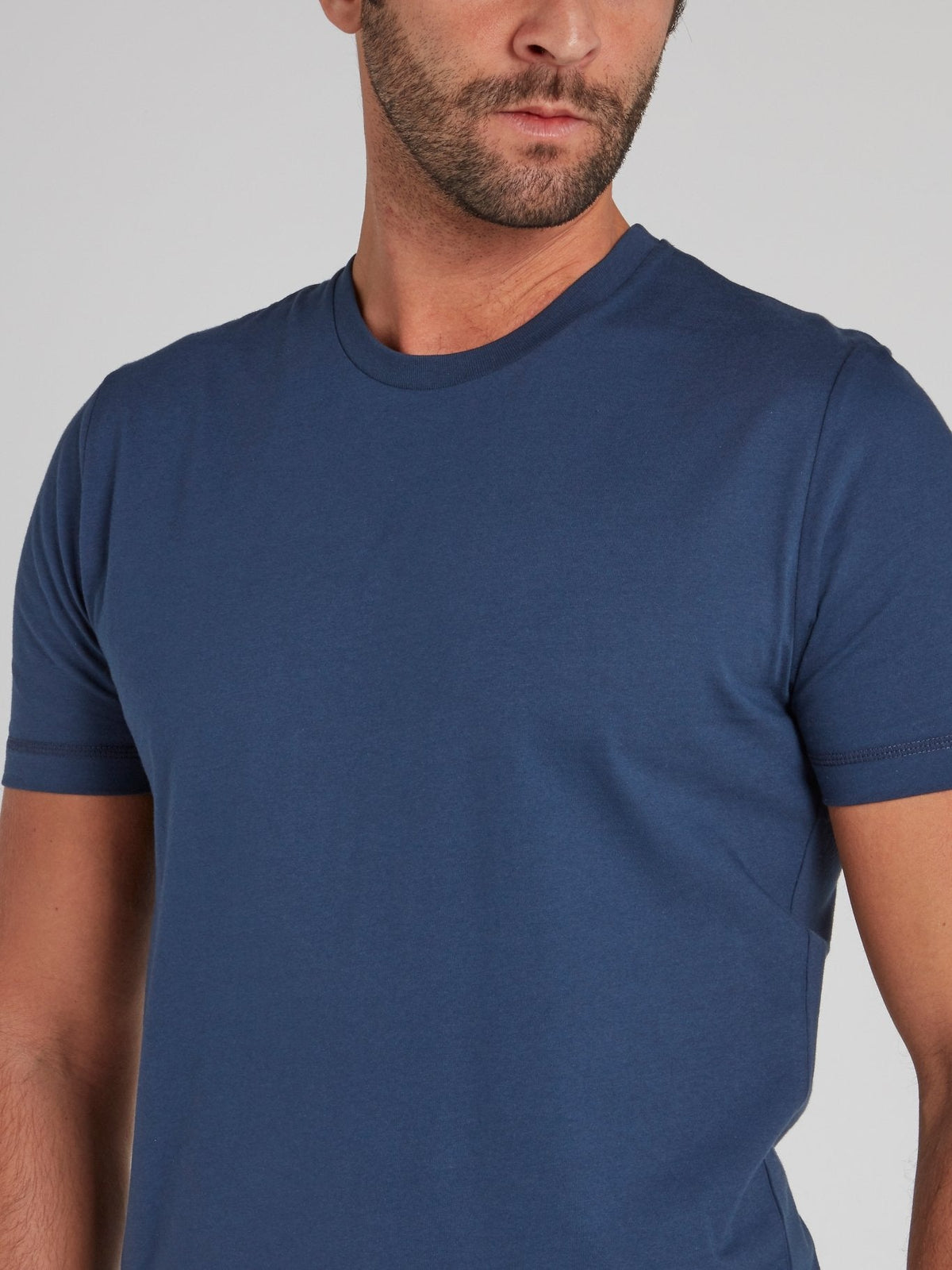 Navy Rear Logo Jersey T-Shirt