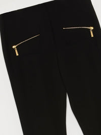 Black Front Pocket Leggings