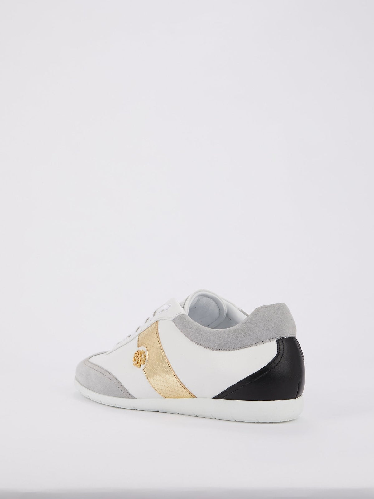 Colour Block Snake Panel Sneakers