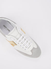 Colour Block Snake Panel Sneakers