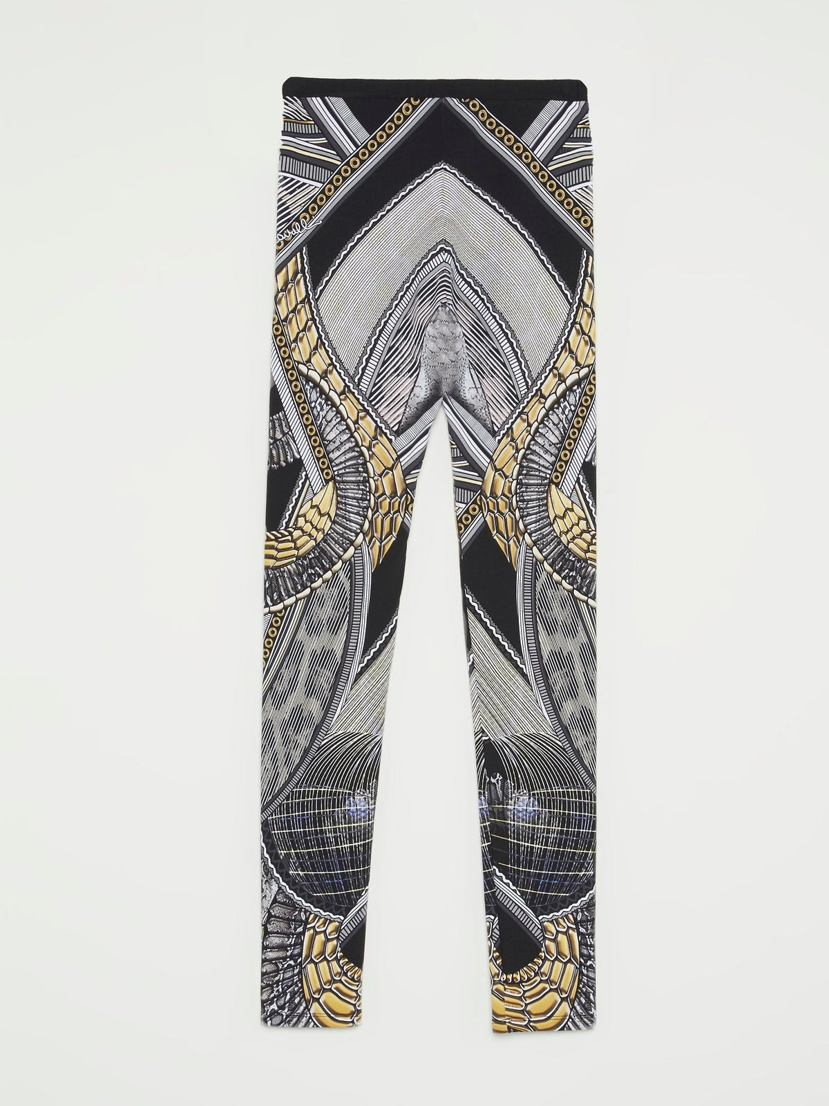 Jacquard Print Waistband Trousers