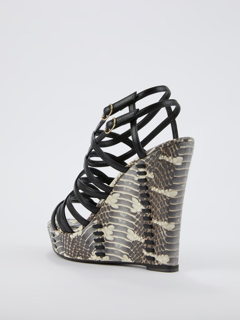 Python Effect Cage Wedges