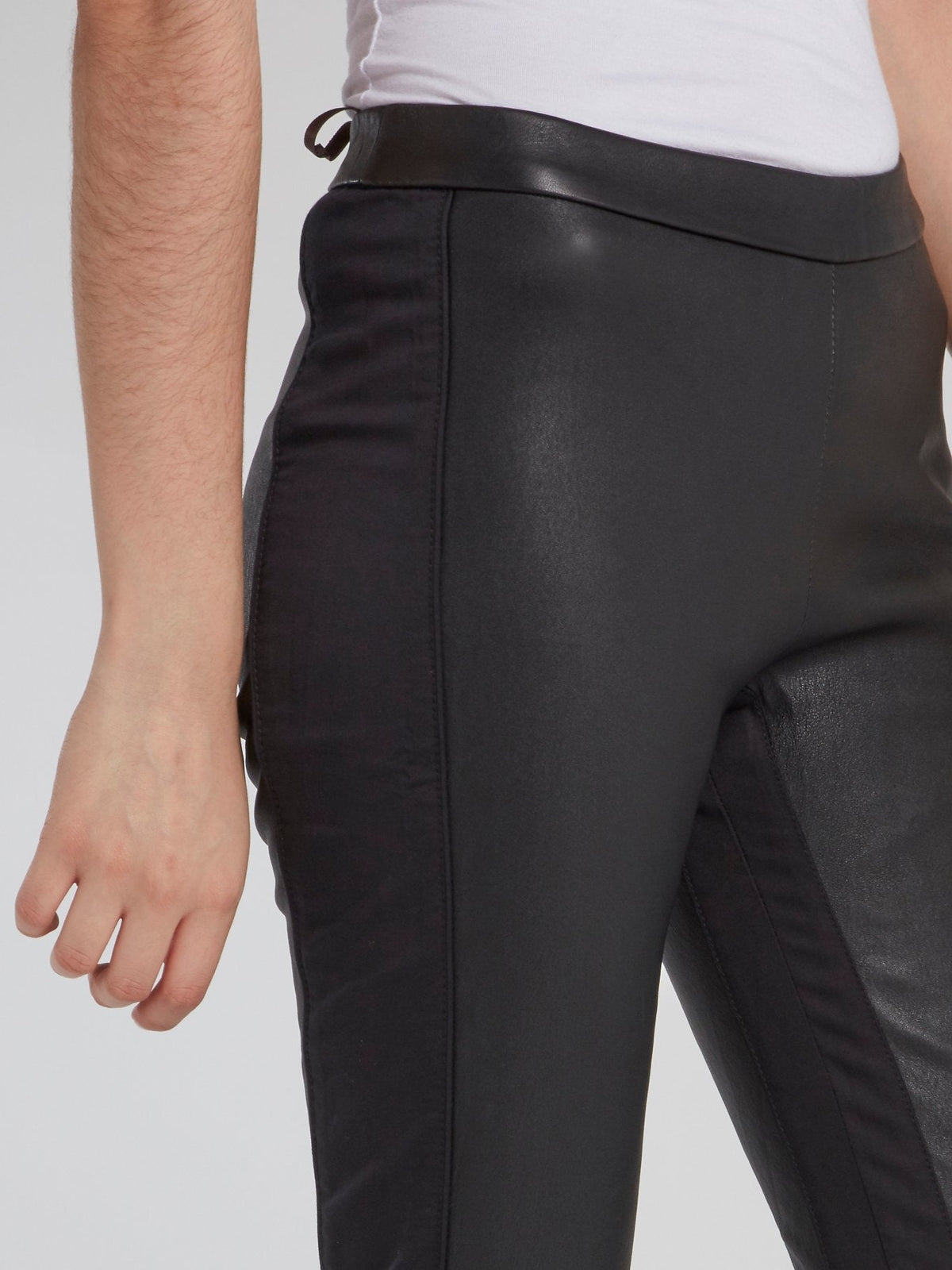 Black Leather Leggings