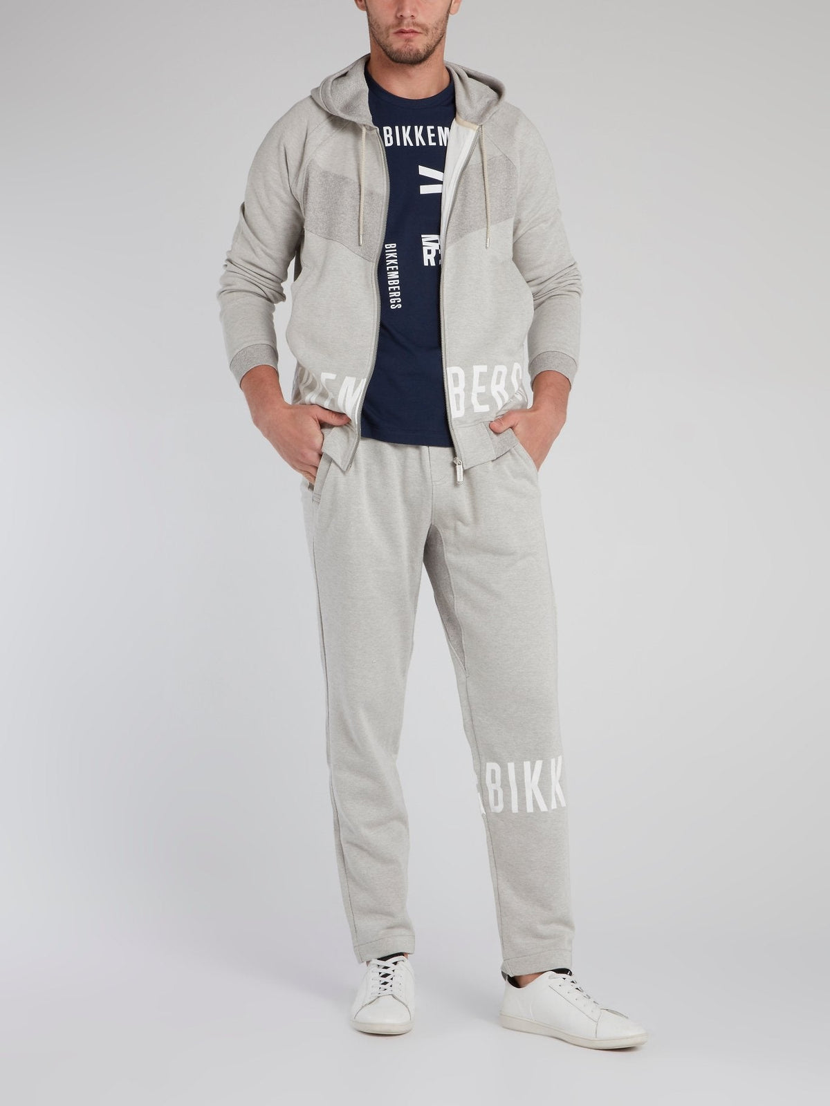 Grey Logo Active Suit