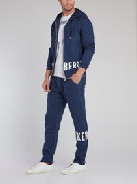 Navy Logo Active Suit