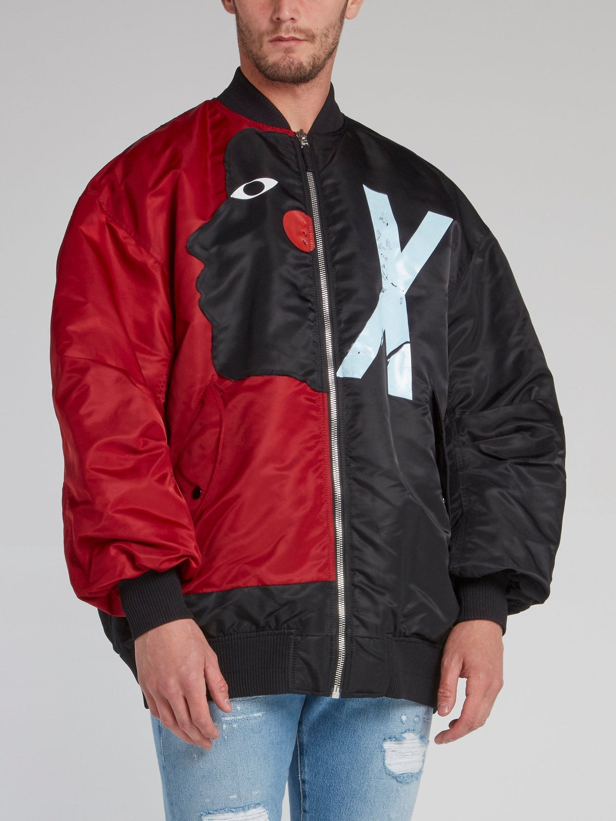 Swizz Beatz Reversible Bomber Jacket