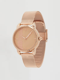 Tenue Gold Milanese Strap Watch