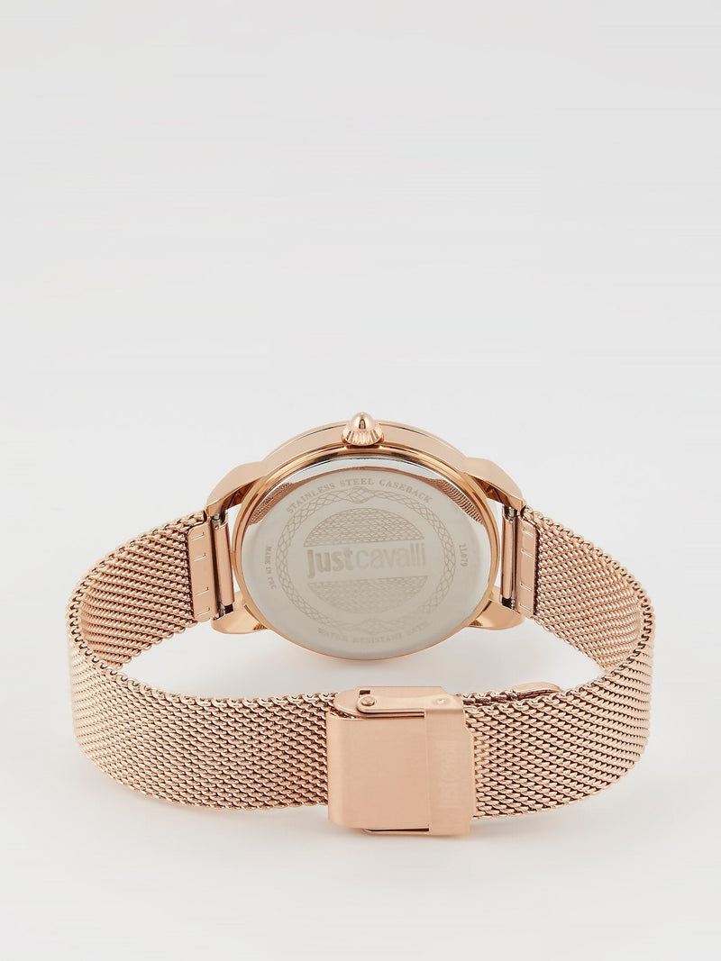 Tenue Gold Milanese Strap Watch