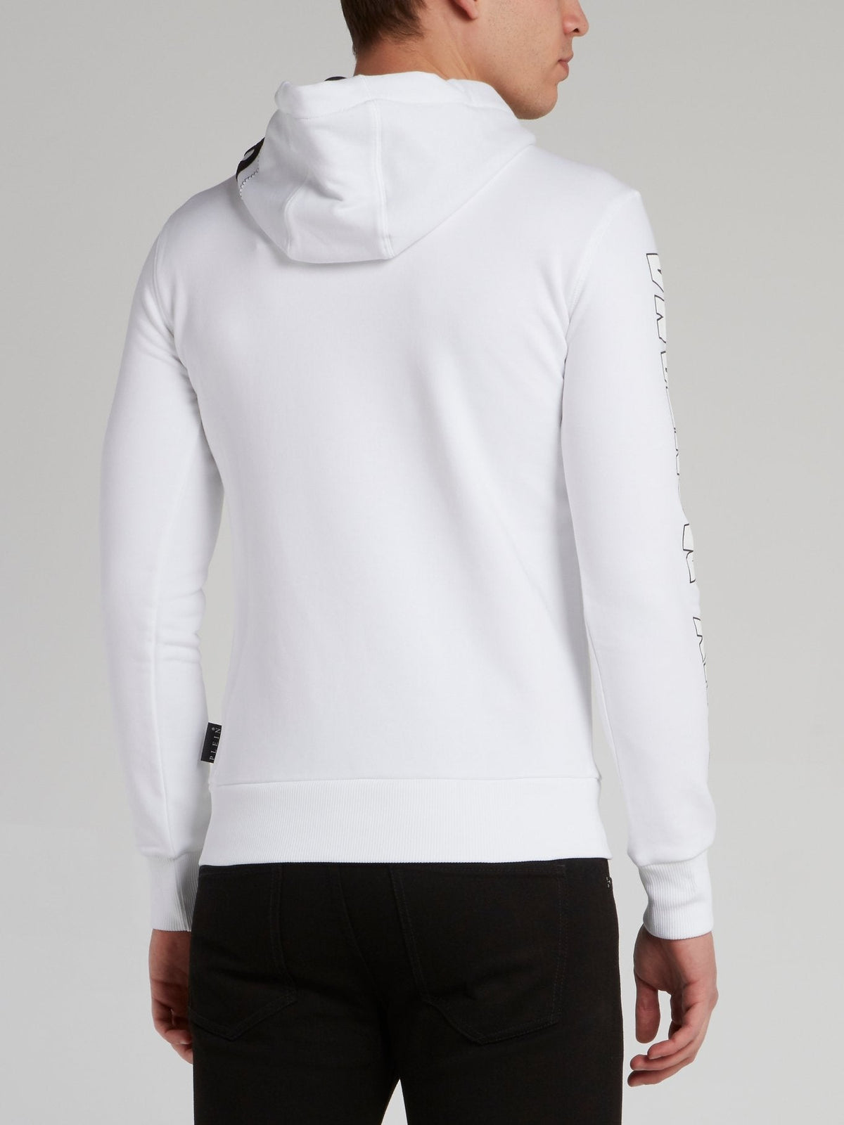 Scarface White Studded Sweatshirt