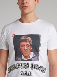 Scarface White Logo T-Shirt