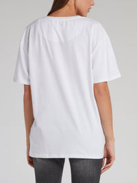 Thalie White Logo T-Shirt