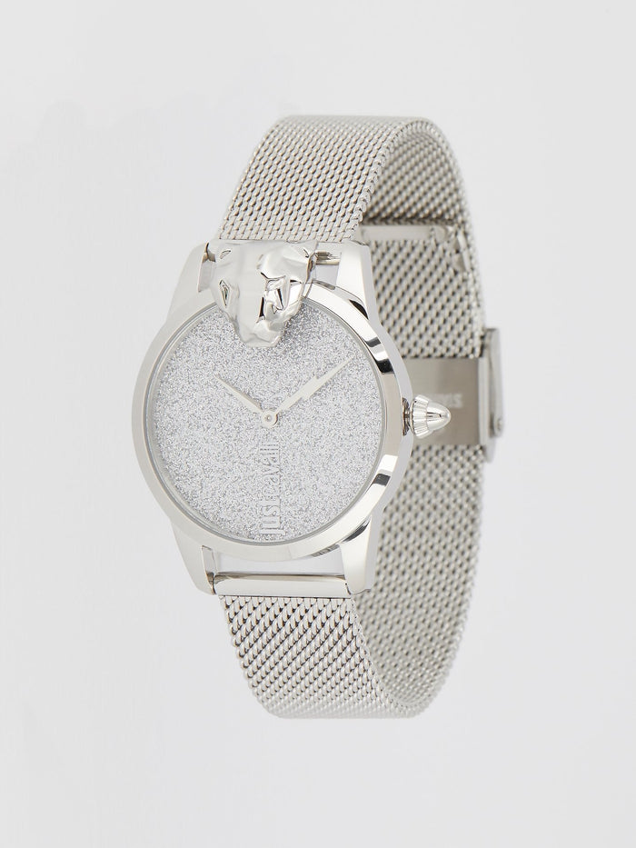 JC Shine 2 Silver Milanese Strap Analog Watch