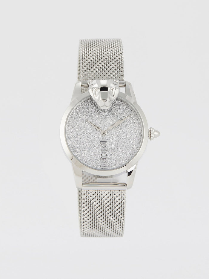 JC Shine 2 Silver Milanese Strap Analog Watch