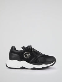 Black Chunky Sole Trainers