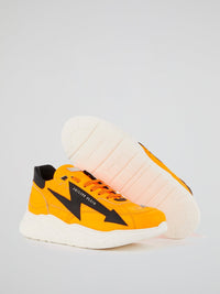 Orange Logo Thunder Trainers