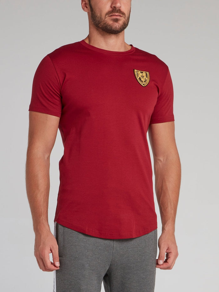 Stonebridge Red Appliqu��d Crewneck T-Shirt