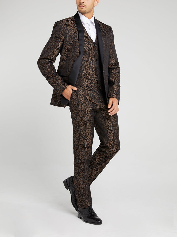 Snake Print Waistcoat