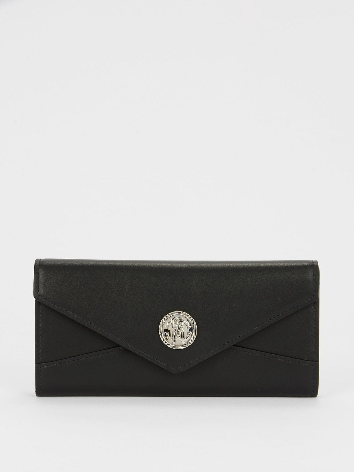 Black Leather Gange Wallet