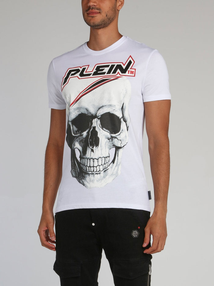 White Space Plein Skull T-Shirt