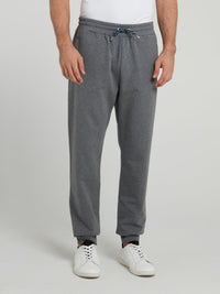 Grey Knitted Fleece Pants