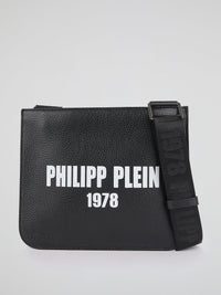 PP1978 Black Logo Crossbody Bag