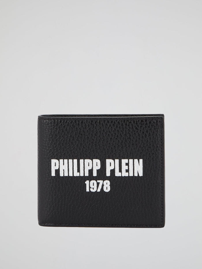 PP1978 Black Logo French Wallet