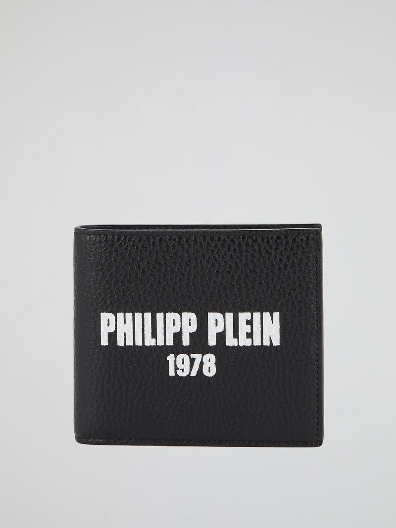 PP1978 Black Logo French Wallet