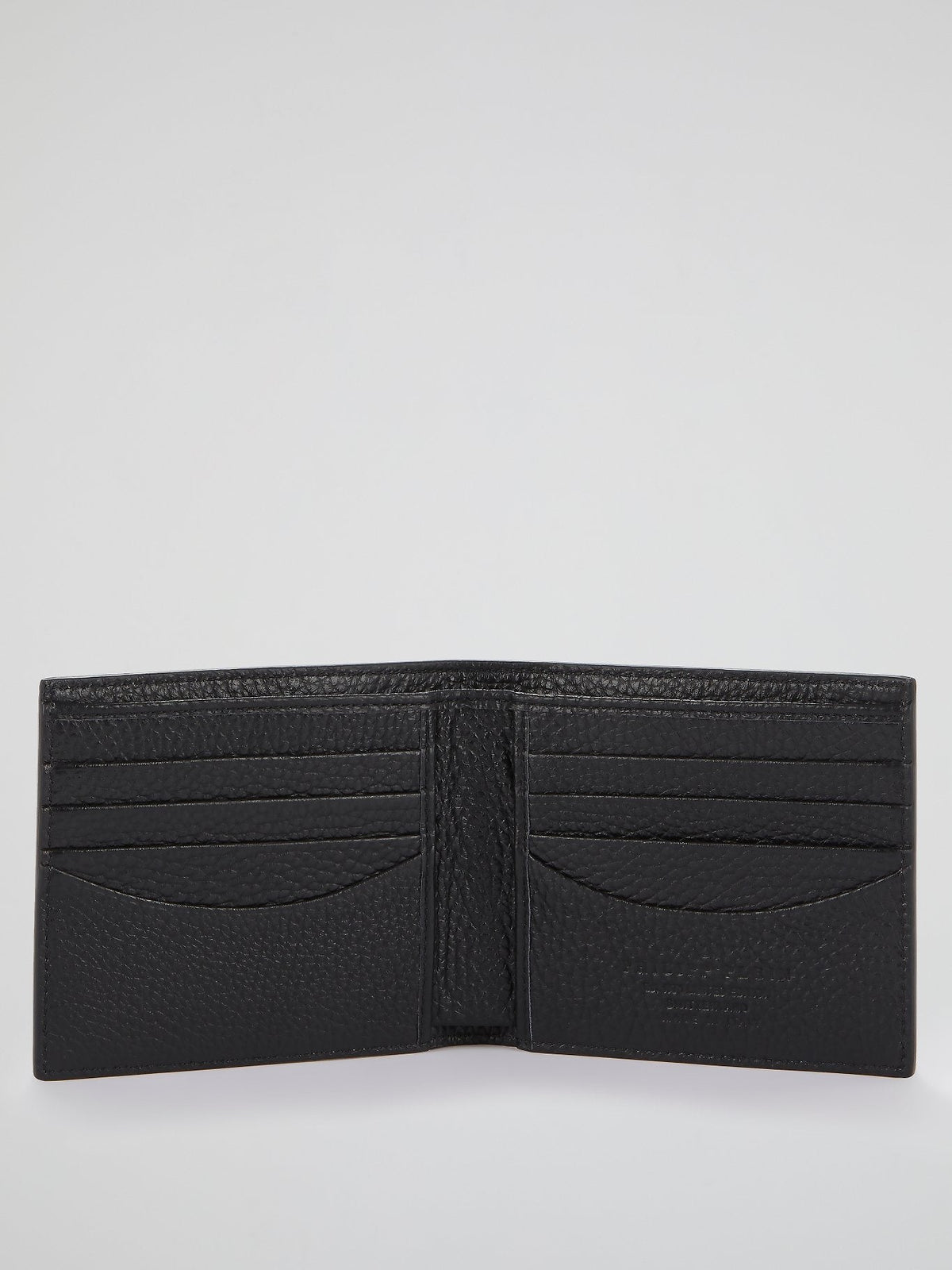 Black Monogram Appliqu��d French Wallet