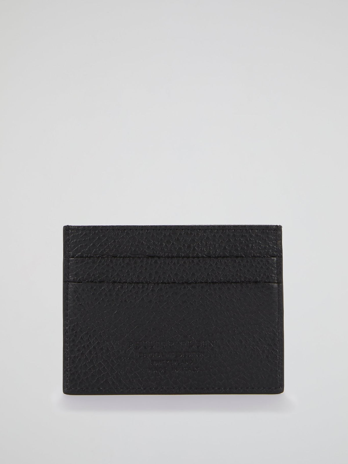 PP1978 Black Logo Credit Card Holder