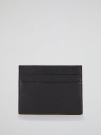 Black Geometric Credit Card Holder