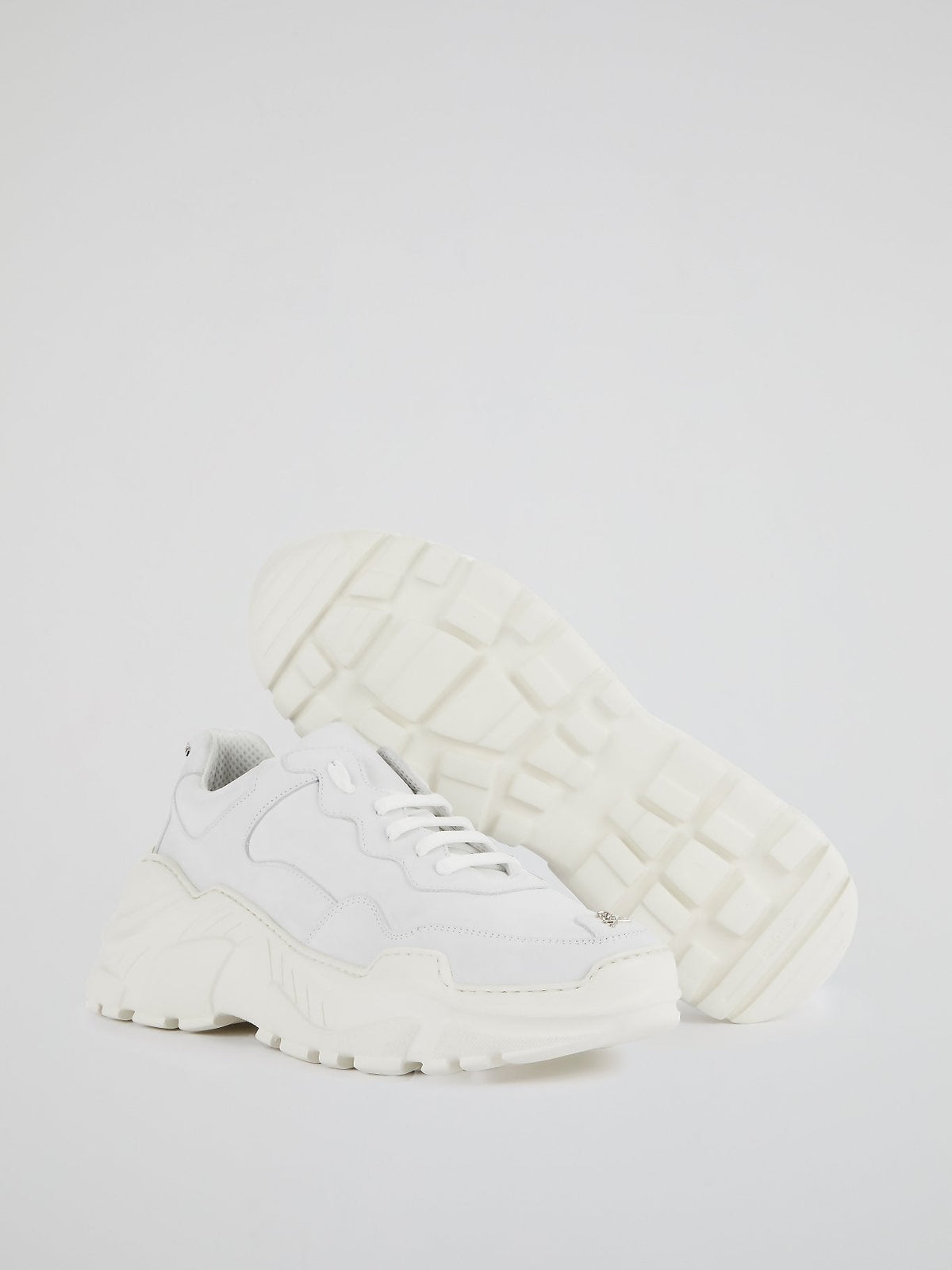 White Runner Original Platform Trainers