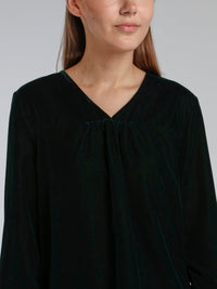 Winsor Emerald Velvet Top