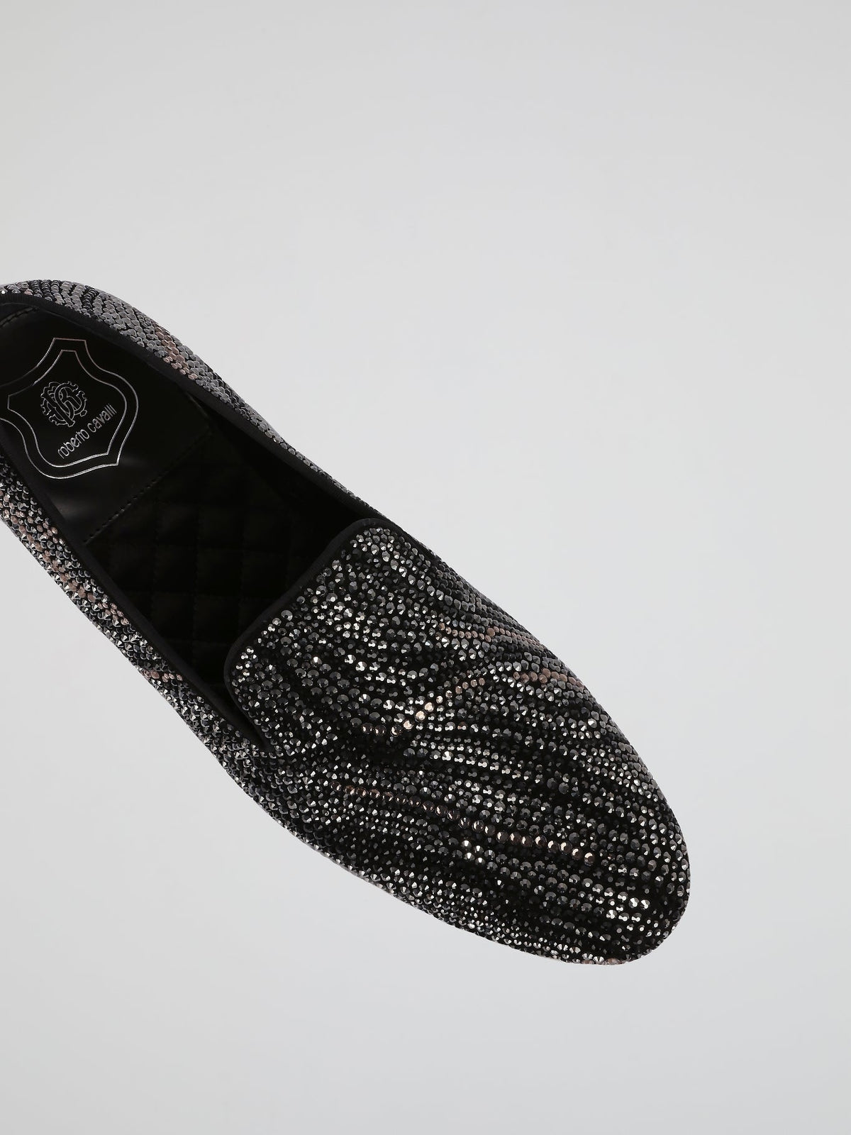 Black Multi-Stud Loafers