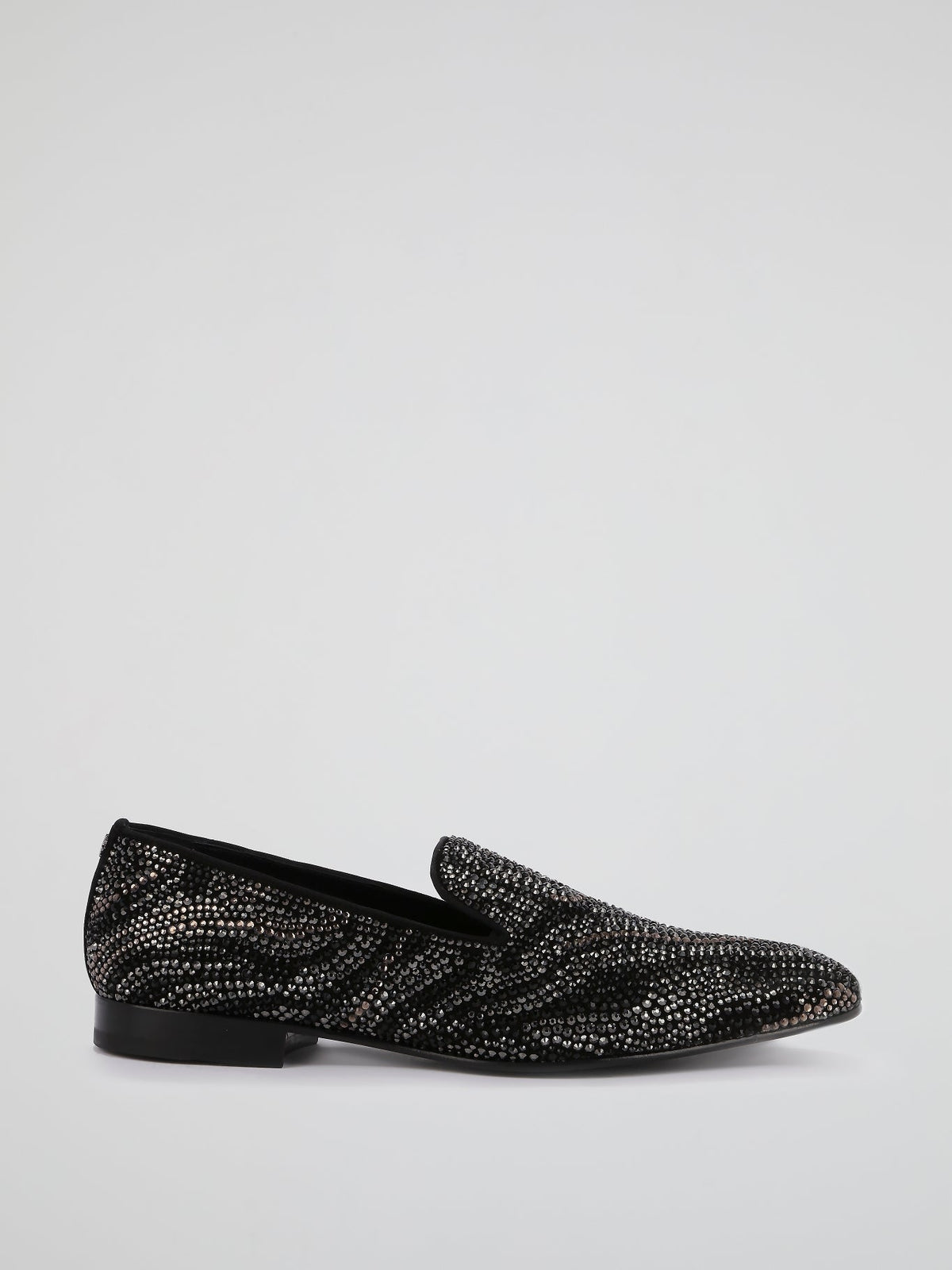 Black Multi-Stud Loafers