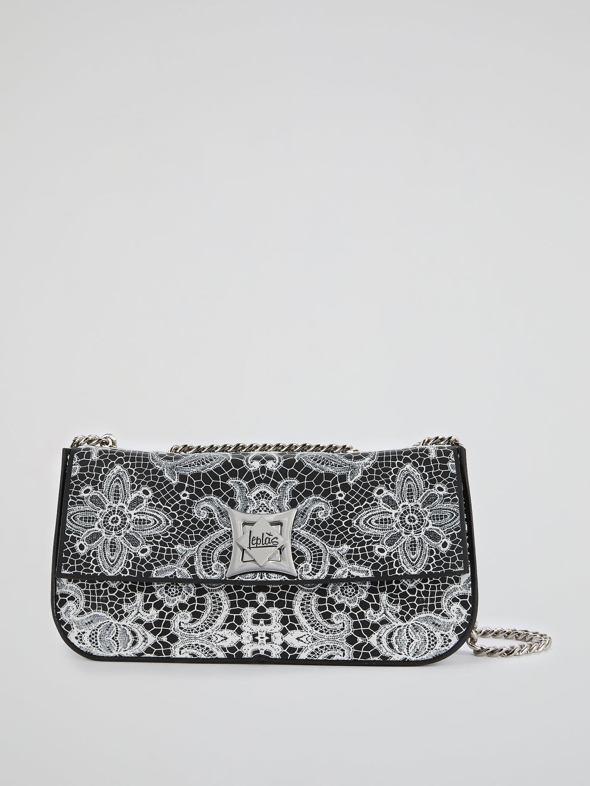 White Elide Lace Shoulder Bag