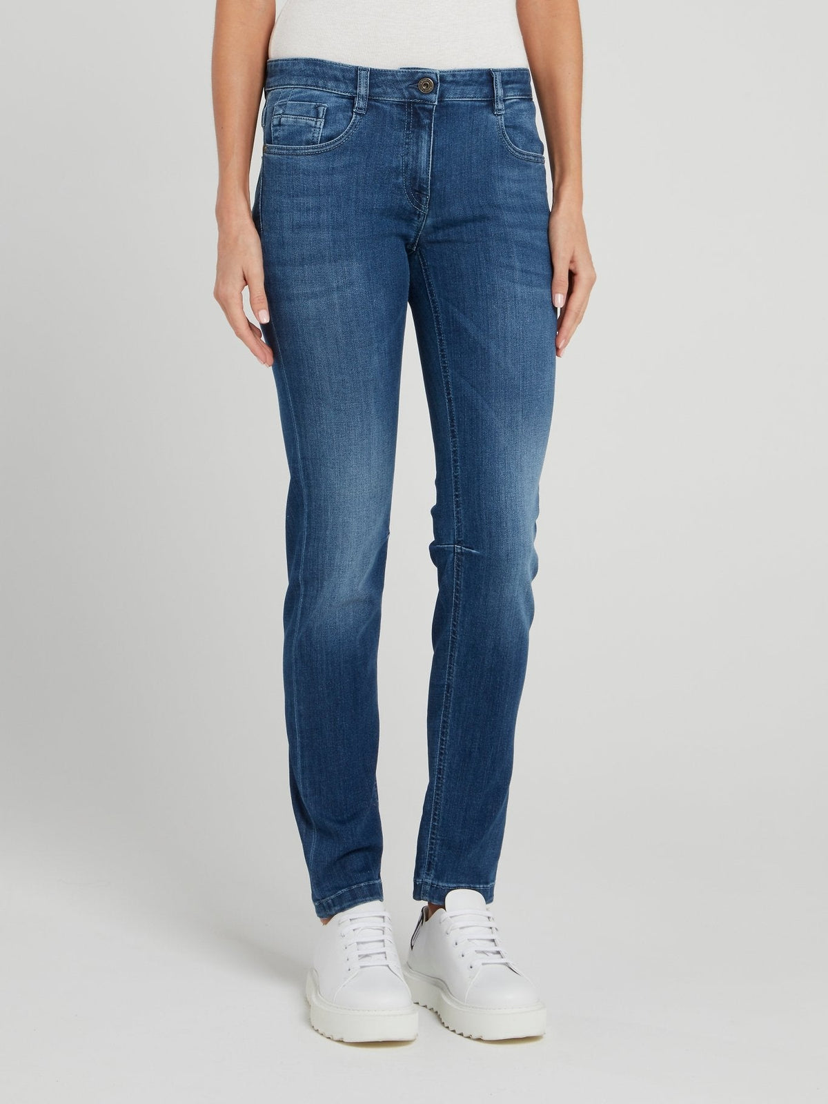 Blue Denim Skinny Jeans