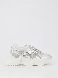 Runner Crystal Metallic Chunky Sneakers