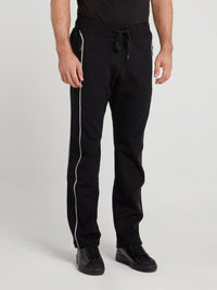 Black Side Stripe Jogging Trousers