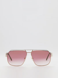 Pink Oversized Sunglasses