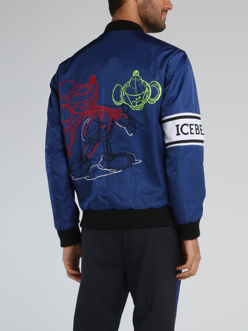 Mickey Mouse Blue Sports Jacket