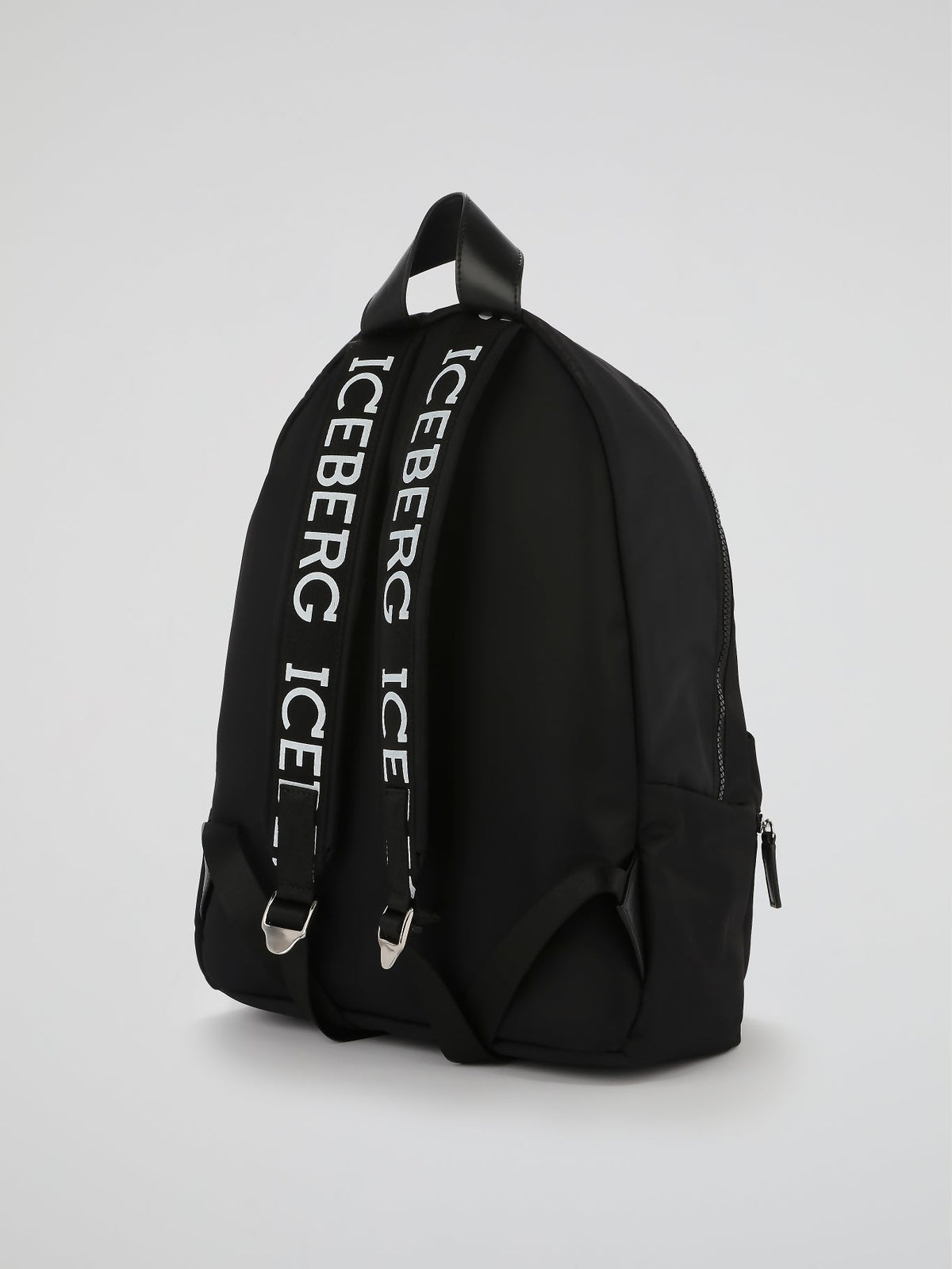 Black Logo Backpack Bag