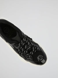 Runner Statement Black Chunky Sneakers