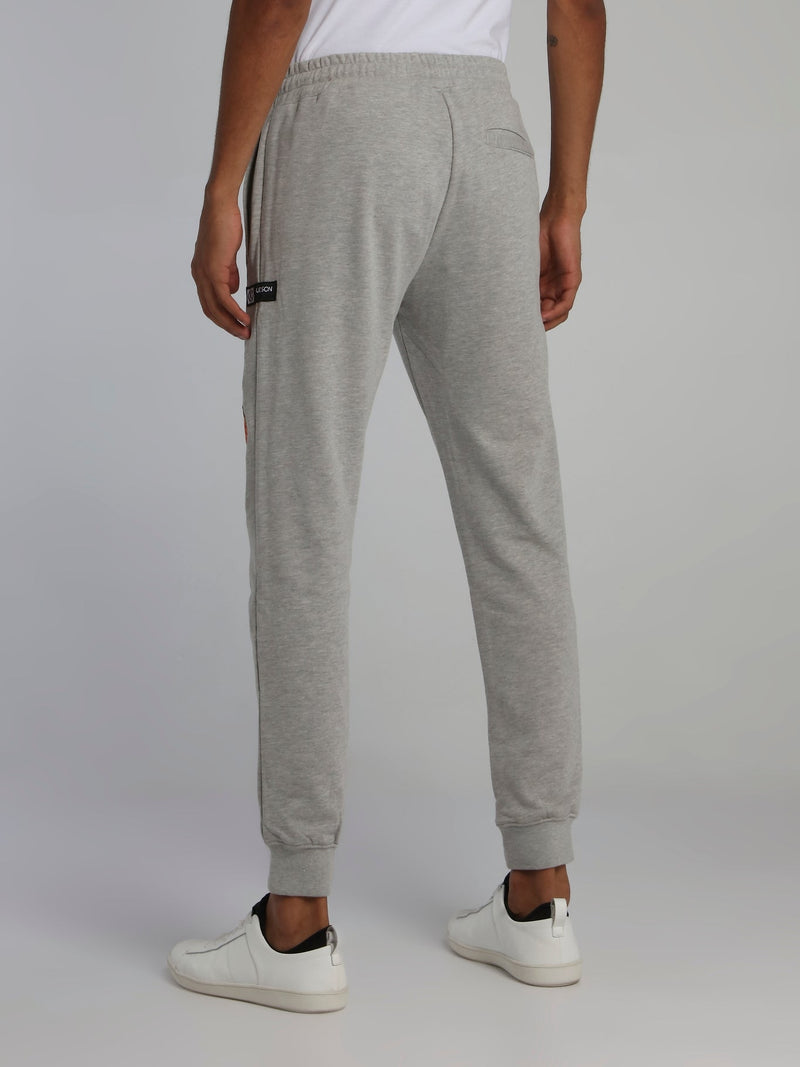 Bear Gang Grey Drawstring Jogging Trousers