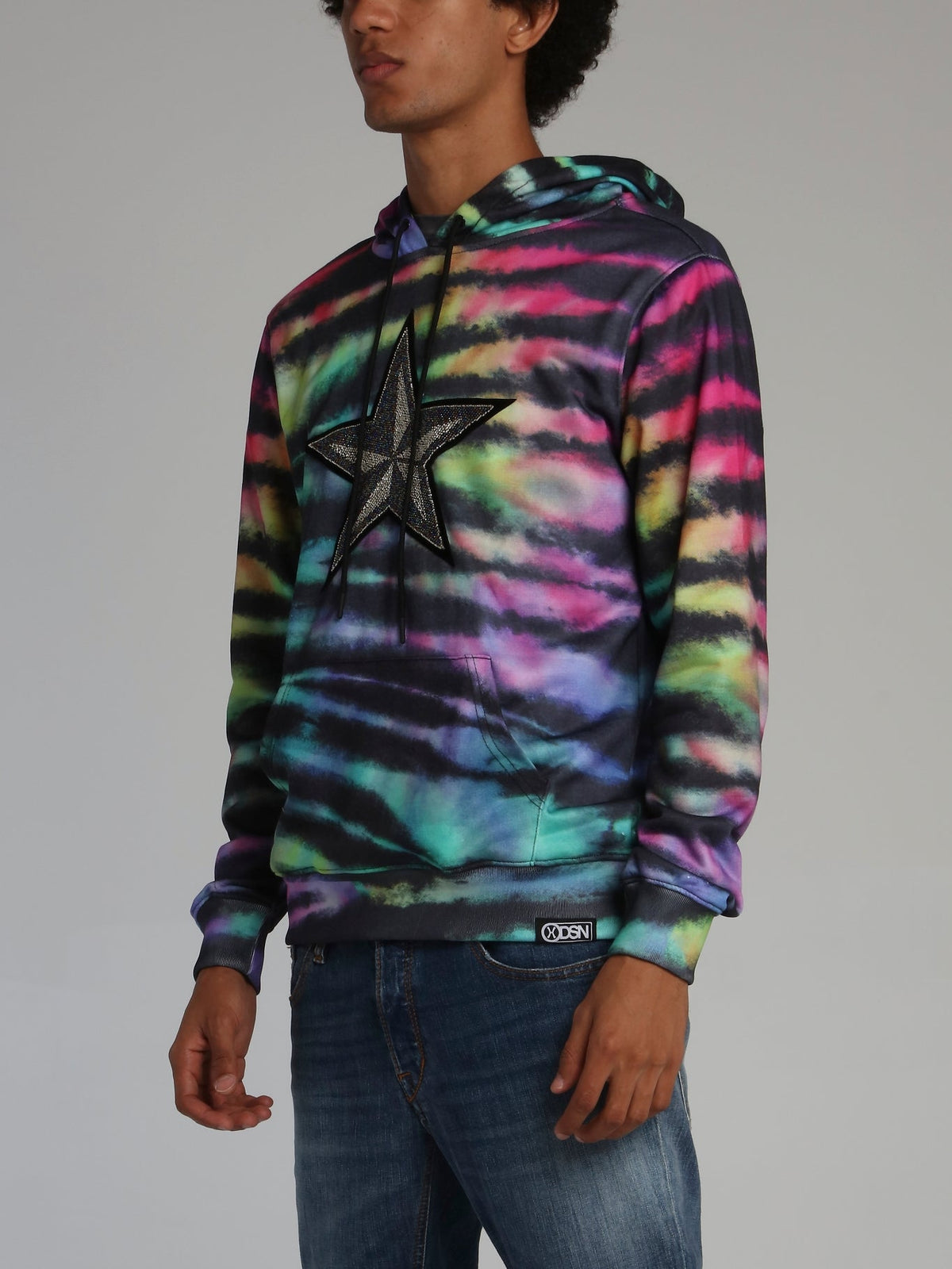 Tie Dye Athletic Dept Hoodie