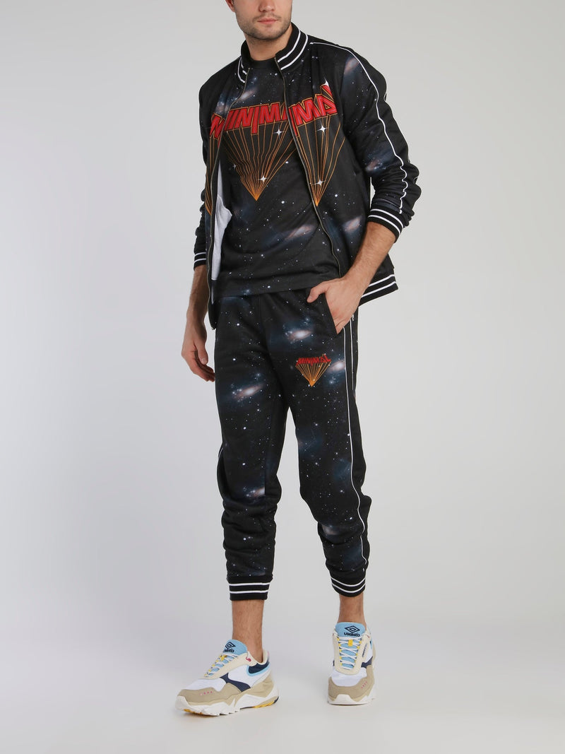 Universe Print Track Pants